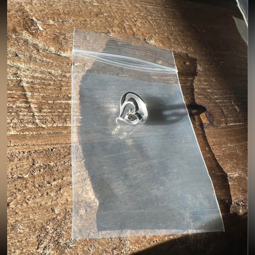 James Avery Sterling Silver 14k Gold Ring